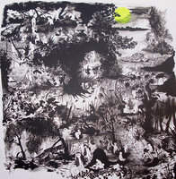 Paisaje sin Nombre: 150 x 150 cm, Acrílico sobre Tela, 2011